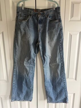 Bullhead Men's Light Blue Relaxed Jeans